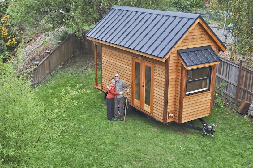 Tammy and Logan's tiny house. What codes apply to a tiny house on wheels?