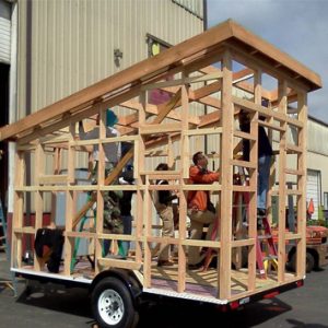 Tiny House Work Party Construction Workshop