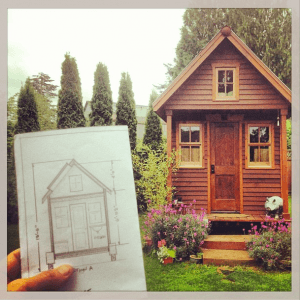 Dee Williams tiny house sketch