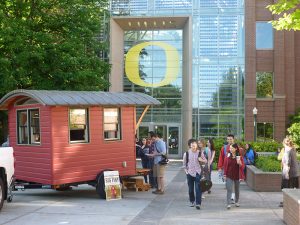 Dee Williams tiny house at the University of Oregon