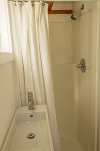 Hikari Box Tiny House Bathroom with Shower