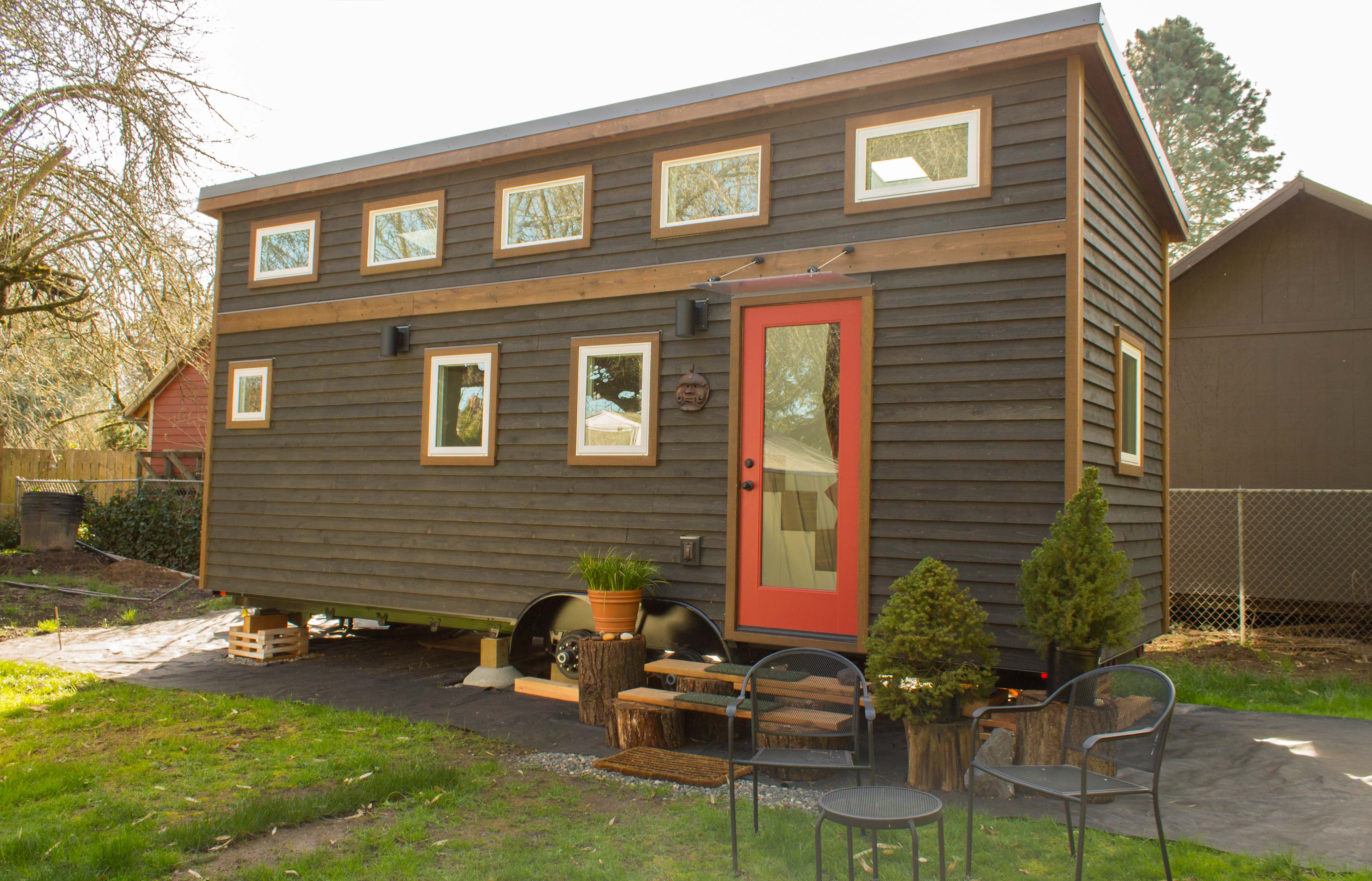 The Hikari Box Tiny House: A Modern Tiny House Design by Shelter Wise, who shares their tips for buying a tiny house on wheels