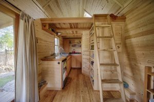 Sweet Pea Tiny House Kitchen and Loft