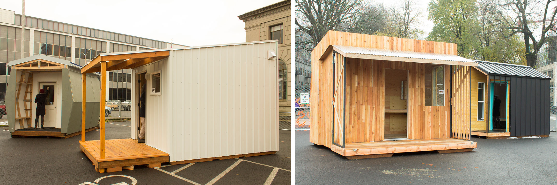 Portland's sleeping pods for the homeless