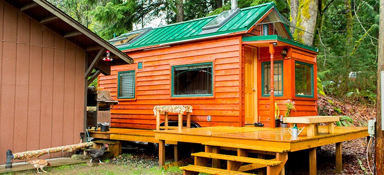 Candice Ding's tiny house on wheels