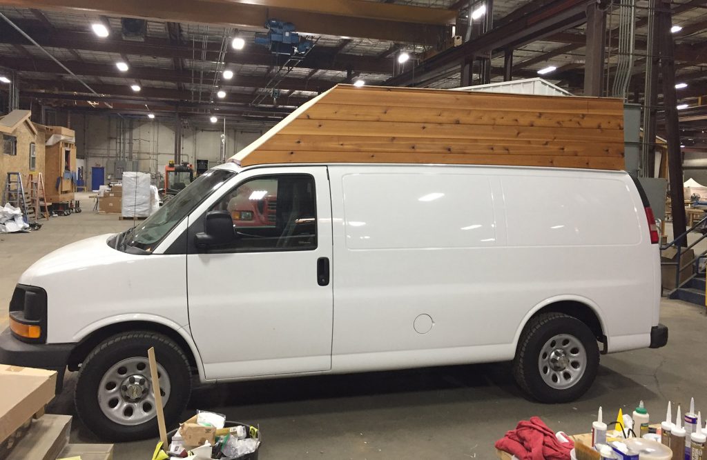 Converting a Cargo Van to a Home on Wheels - PADtinyhouses.com