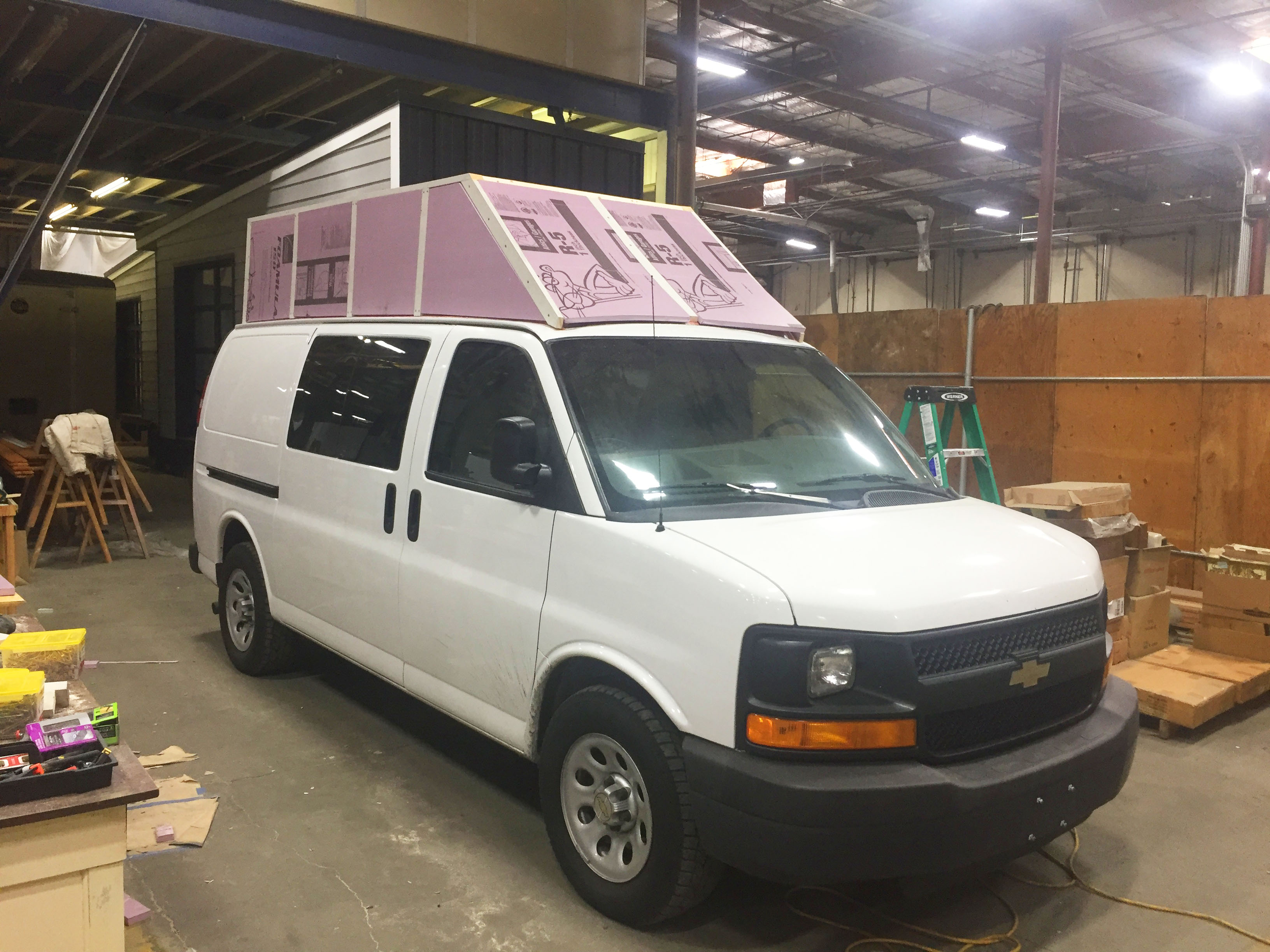 Our Custom DIY Van High Top - Design 