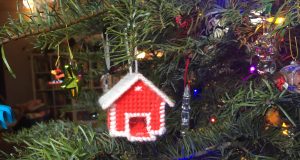A tiny house christmas